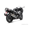 Kép 3/4 - Kawasaki ZZR 1400, ZX14R Slip-On Line (Titanium) 2012-2020
