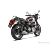 Kép 4/7 - Triumph Bonneville T100 Slip-On Line (Titanium) 2017-2020