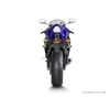 Kép 4/7 - Yamaha R6 Slip-On Line (Titanium) 2017-2026