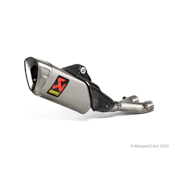Yamaha R1 2026 Optional Link Pipe/Collector (Titanium)
