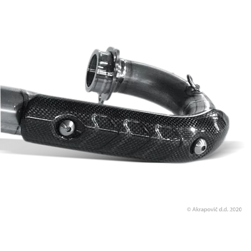 Kawasaki KX 250 F 2007 Heat Shield (Carbon)