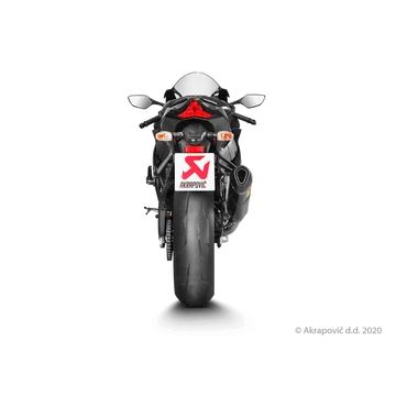 Kawasaki Ninja ZX-10R 2020 Muffler bracket with Muffler clamp (Carbon)