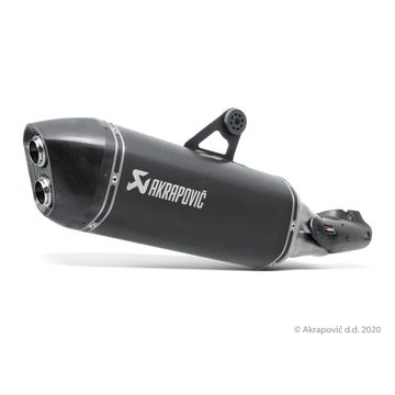 BMW R 1200 GS ADVENTURE 2016 Slip-On Line (Titanium)