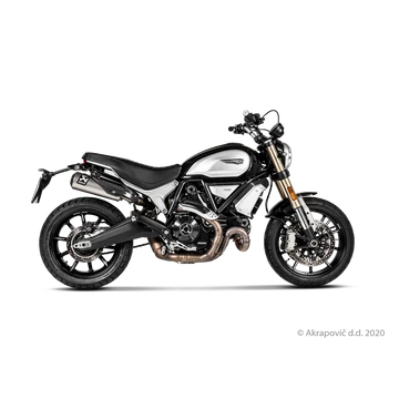 Ducati Scrambler 1100 2020 Slip-On Line (Titanium)
