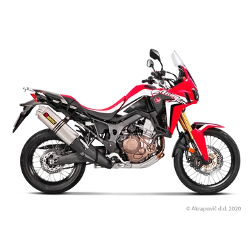 Honda CRF1000L Africa Twin 2019 Slip-On Line (Titanium)
