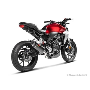 Honda CB300R 2020 Slip-On Line (Carbon)