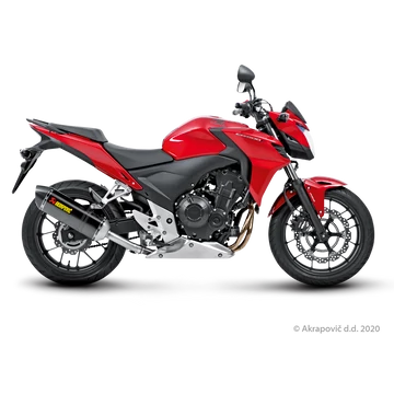Honda CB400/500F 2015 Slip-On Line (Carbon)