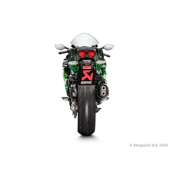 Kawasaki Ninja H2 SX 2020 Slip-On Line (Titanium)
