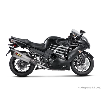 Kawasaki ZZR 1400, ZX14R 2020 Slip-On Line (Titanium)