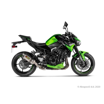 Kawasaki Z900 2024 Slip-On Line (Titanium)