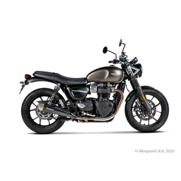 Triumph Street Twin 2020 Slip-On Line (Titanium)