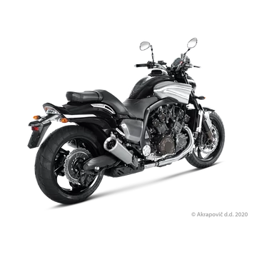 Yamaha VMAX 2016 Slip-On Line (Titanium)