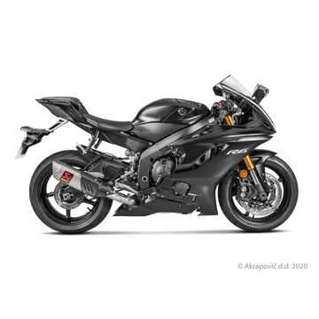 Yamaha R6 2026 Racing Line (Titanium)