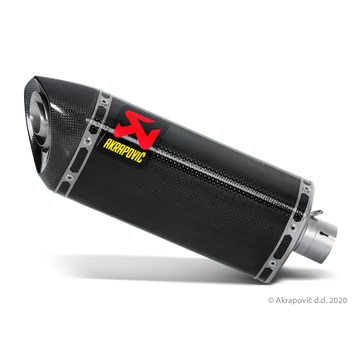 Yamaha R6 2009 Slip-On Line (Carbon)