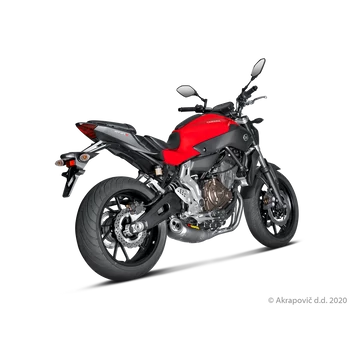 Yamaha MT-07/FZ-07 2016 Racing Line (Titanium)