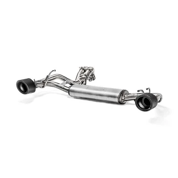 Abarth 595/595C Pista/Competizione Tail pipe set (Titanium) 2008-2017