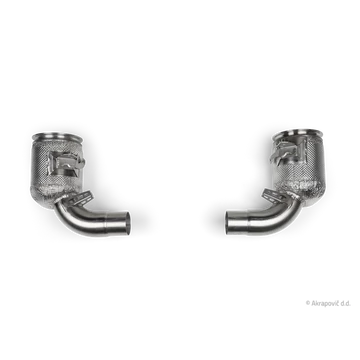 Porsche 911 Carrera /T/S/4S/Cabriolet/Targa (992.2) Link Pipe Set w Cat (SS) 2025-2026