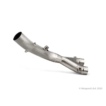 Yamaha R1 2026 Slip-On Track day Link pipe/Collector (Titanium)