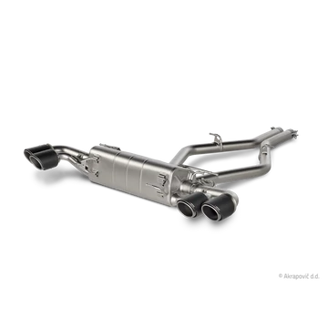 Alfa Romeo Stelvio Quadrifoglio Slip-On Line (Titanium) 2017-2020