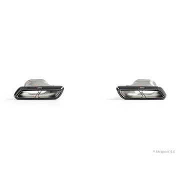 Mercedes-AMG E 63/E 63 S Sedan/Estate (W213/S213) Tail pipe set (Carbon) - High Gloss 2017-2020