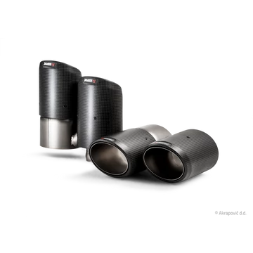 Porsche Cayenne Turbo S-E-Hybrid / Coupé (536) Tail pipe set (Carbon) 2018-2022