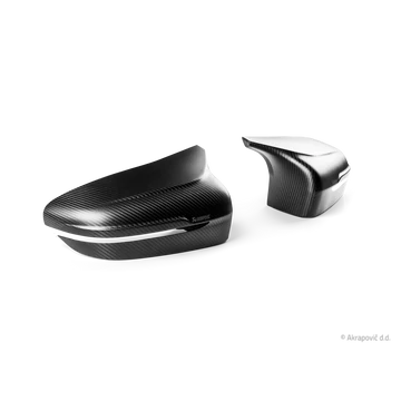 BMW M5 / M5 Competition (F90) - OPF/GPF Carbon Fibre Mirror Cap Set - Matte 2018-2023