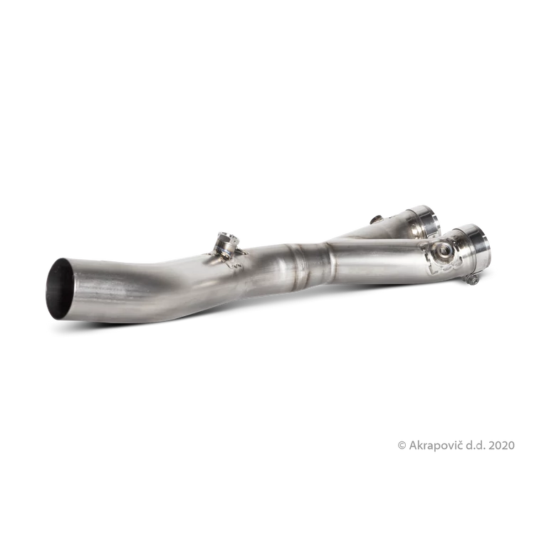 Yamaha MT-10/FZ-10 2021 Optional Link Pipe/Collector (Titanium)