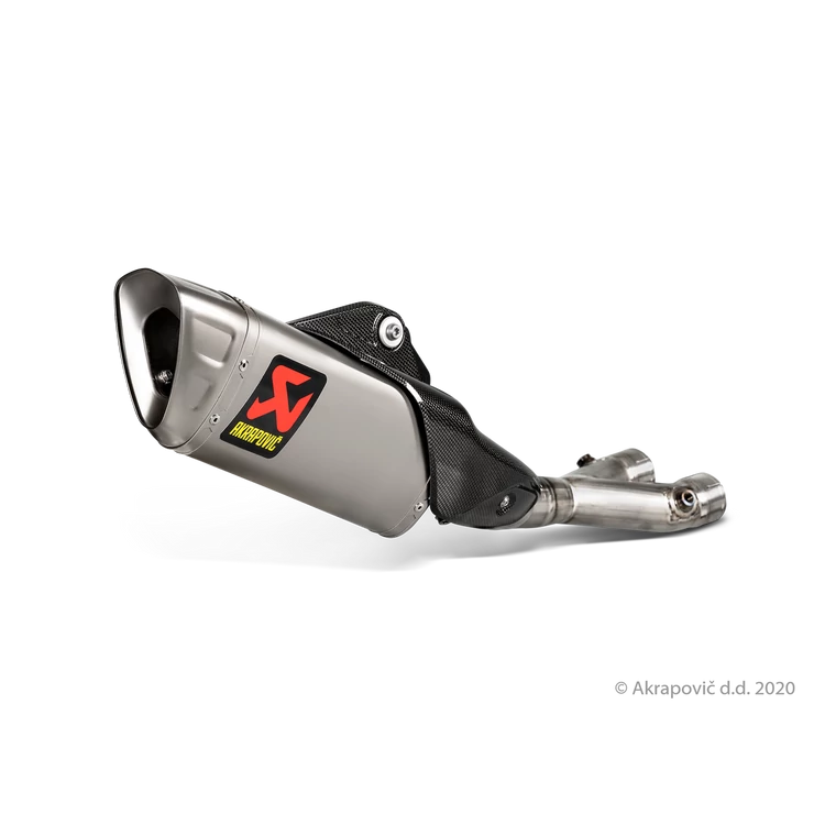 Yamaha R1 2026 Optional Link Pipe/Collector (Titanium)