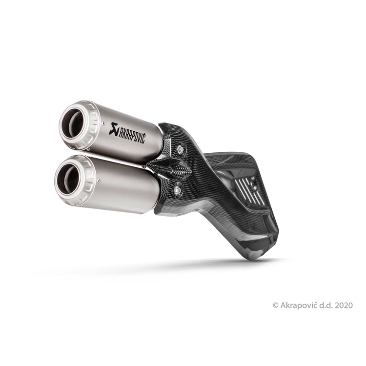 Ducati Multistrada 1200 Enduro 2018 Slip-On Line (Titanium)