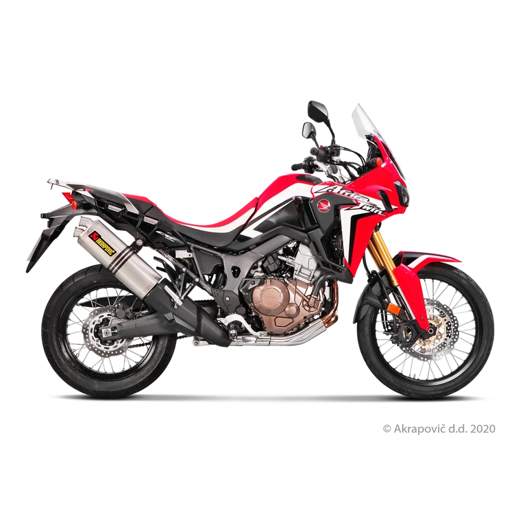 Honda CRF1000L Africa Twin 2019 Slip-On Line (Titanium)
