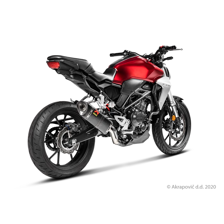 Honda CB300R 2020 Slip-On Line (Carbon)