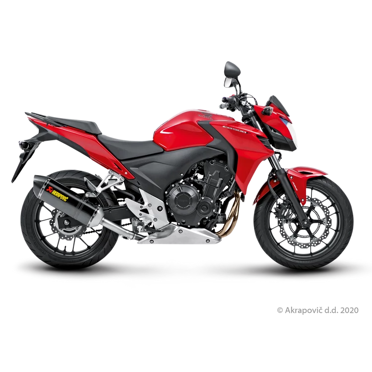 Honda CB400/500X 2016 Slip-On Line (Carbon)