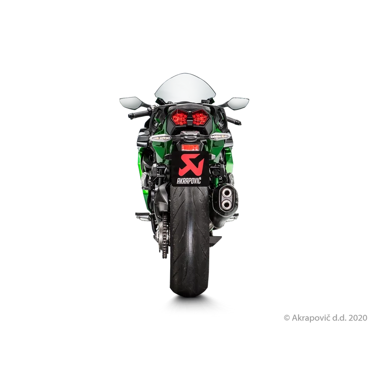 Kawasaki Ninja H2 SX 2020 Slip-On Line (Titanium)