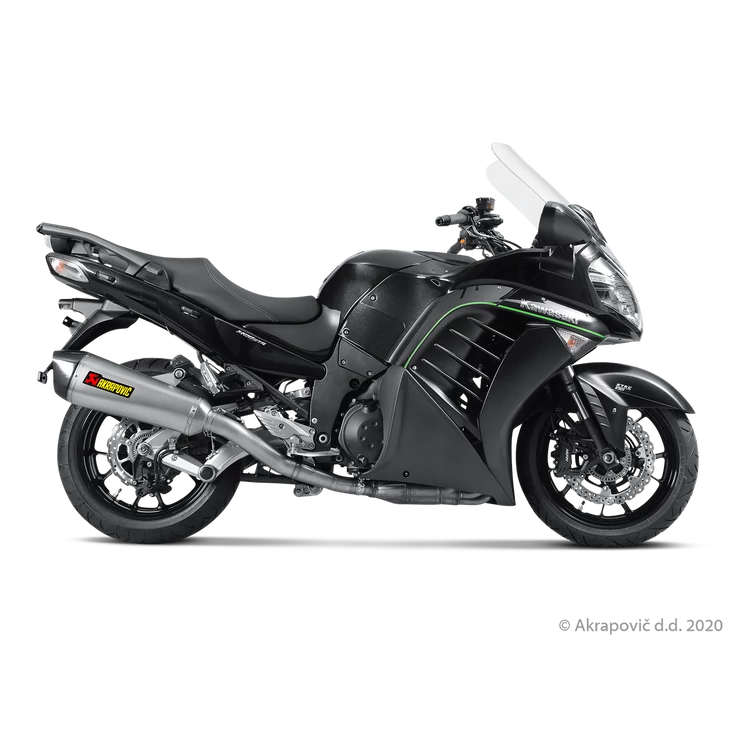 Kawasaki CONCOURS 14 2017 Slip-On Line (Titanium)