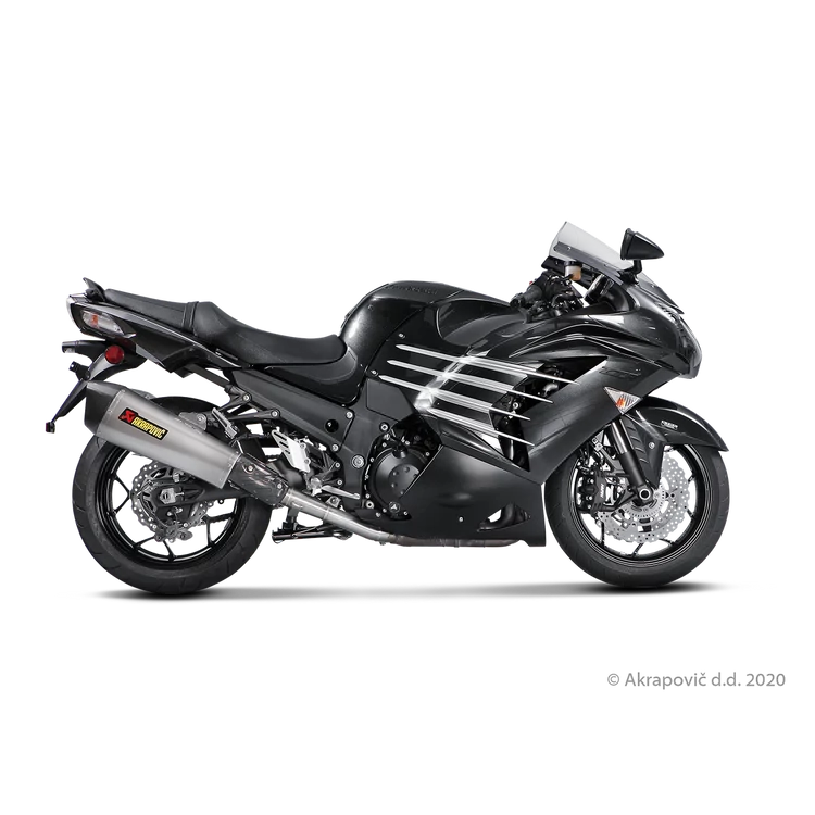 Kawasaki ZZR 1400, ZX14R 2020 Slip-On Line (Titanium)