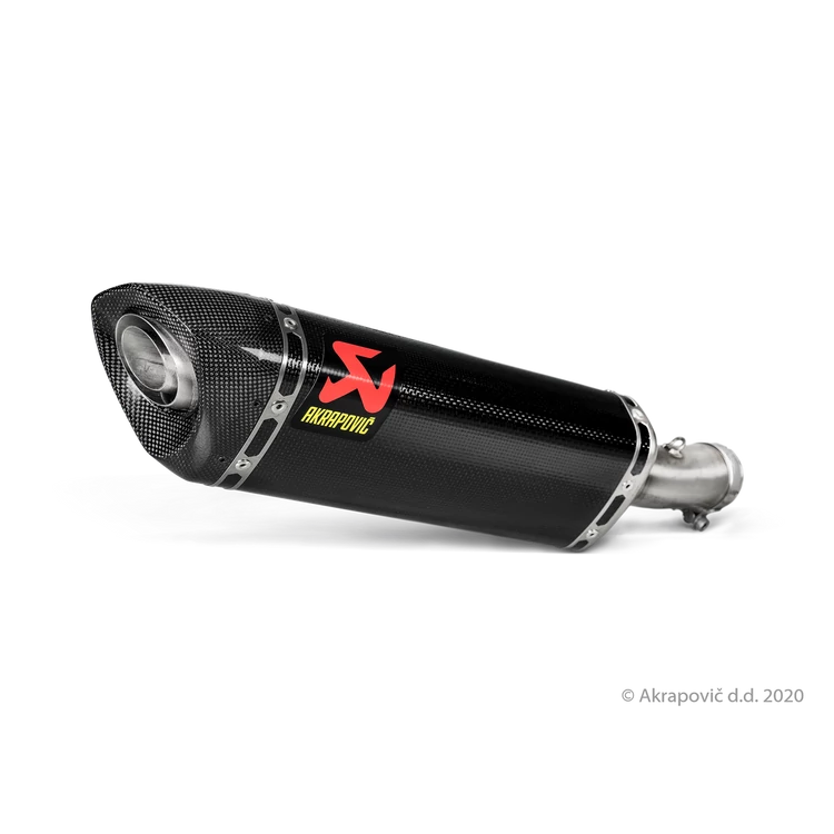 Kawasaki Z400 2026 Slip-On Line (Carbon)
