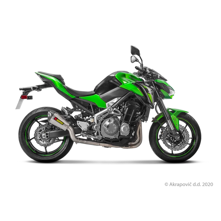 Kawasaki Z900 2019 Slip-On Line (Titanium)
