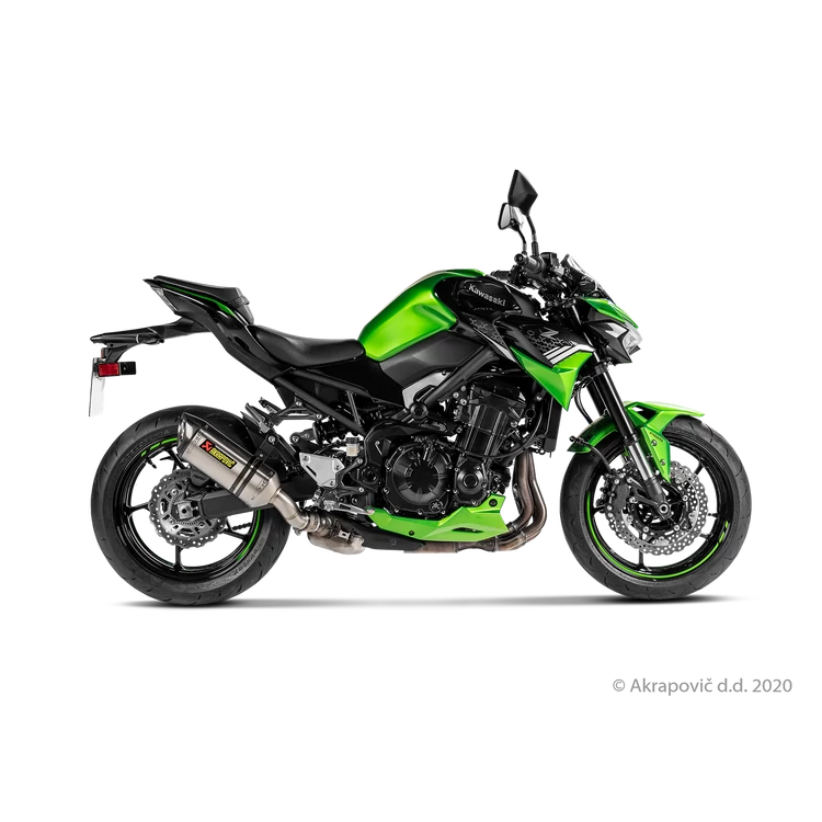 Kawasaki Z900 2024 Slip-On Line (Titanium)