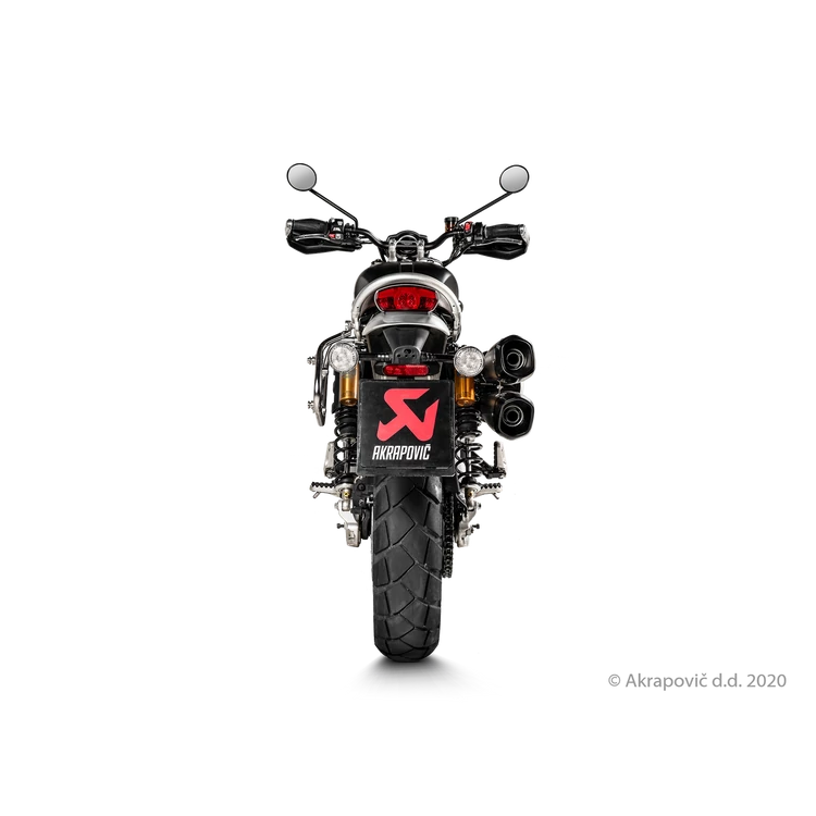 Triumph Scrambler 1200 2020 Slip-On Line (Titanium)