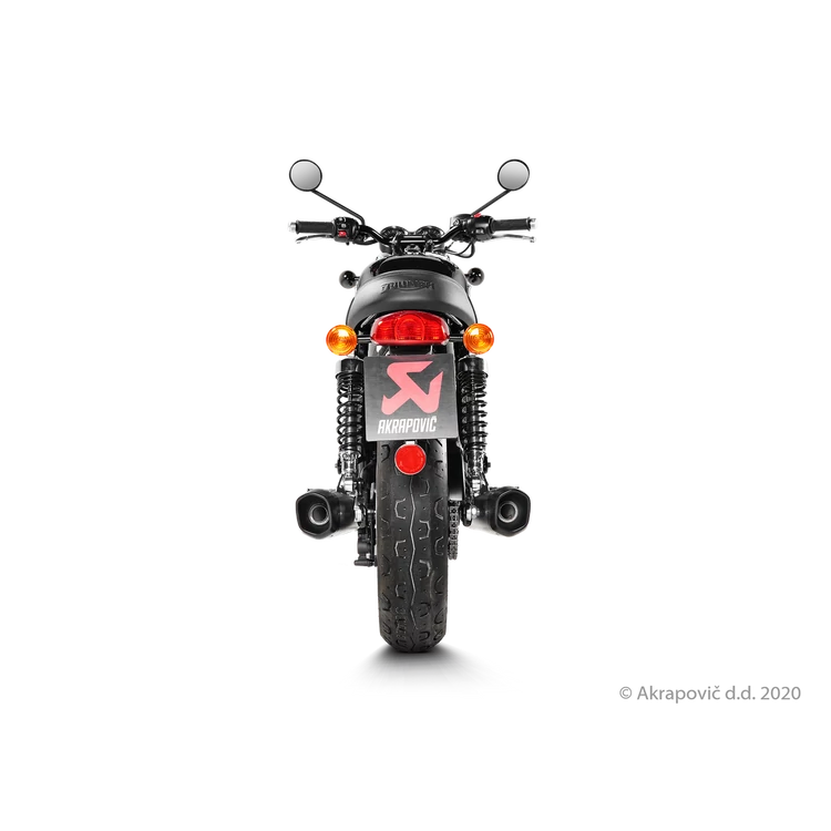 Triumph Bonneville T100 2020 Slip-On Line (Titanium)