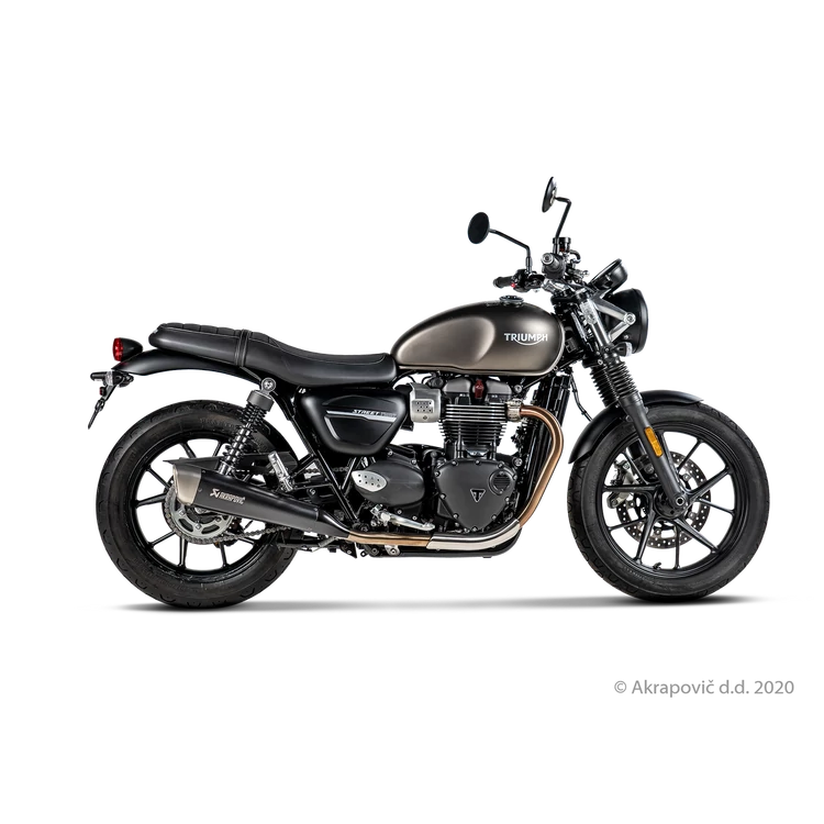 Triumph Street Twin 2020 Slip-On Line (Titanium)