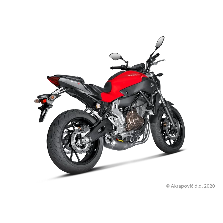Yamaha MT-07/FZ-07 2016 Racing Line (Titanium)