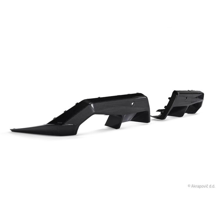 BMW M5 (G90, G99) Rear Carbon Fibre Diffuser - High Gloss 2025-2026