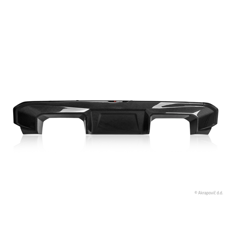 BMW M4 (G82, G83) - OPF/GPF Rear Carbon Fibre Diffuser - High Gloss 2021-2026