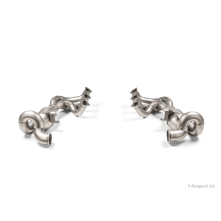 Porsche 911 GT3 / GT3 TOURING (992) Evolution Header Set (Titanium) 2022-2024