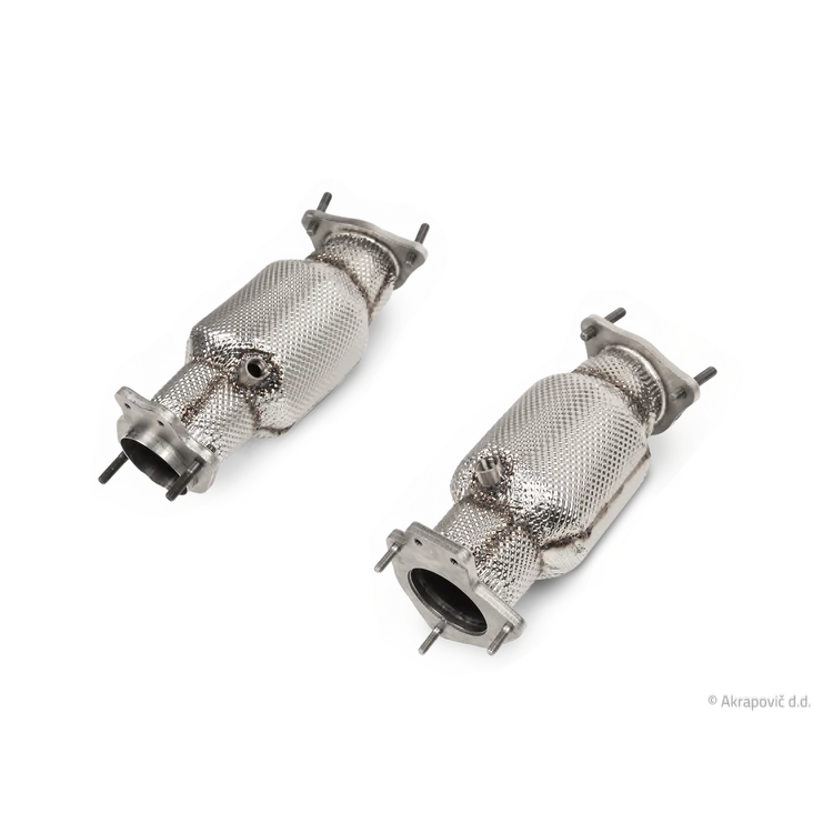 Chevrolet Corvette Stingray (C8) Link Pipe Set w Cat (SS) 2020-2026