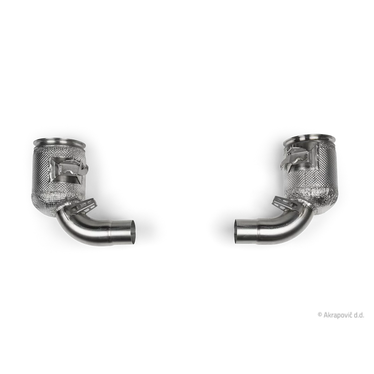 Porsche 911 Carrera /T/S/4S/Cabriolet/Targa (992.2) Link Pipe Set w Cat (SS) 2025-2026