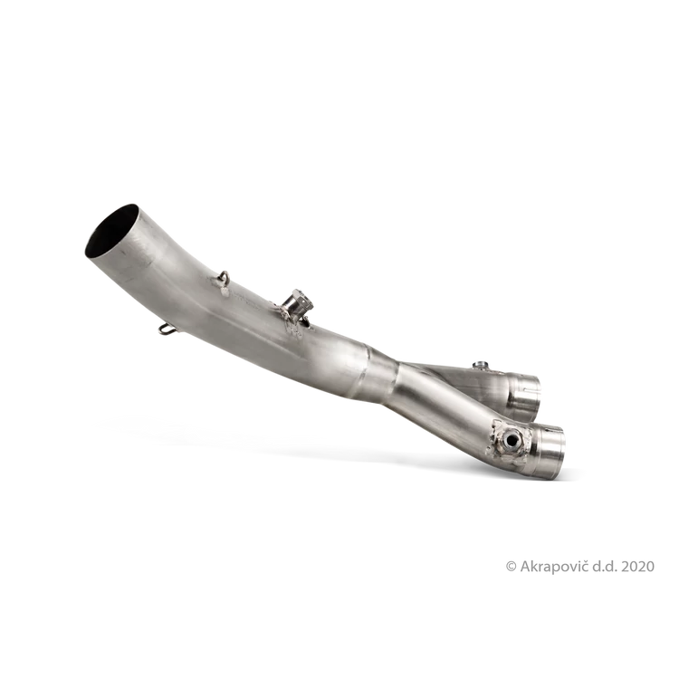 Yamaha R1 2026 Slip-On Track day Link pipe/Collector (Titanium)