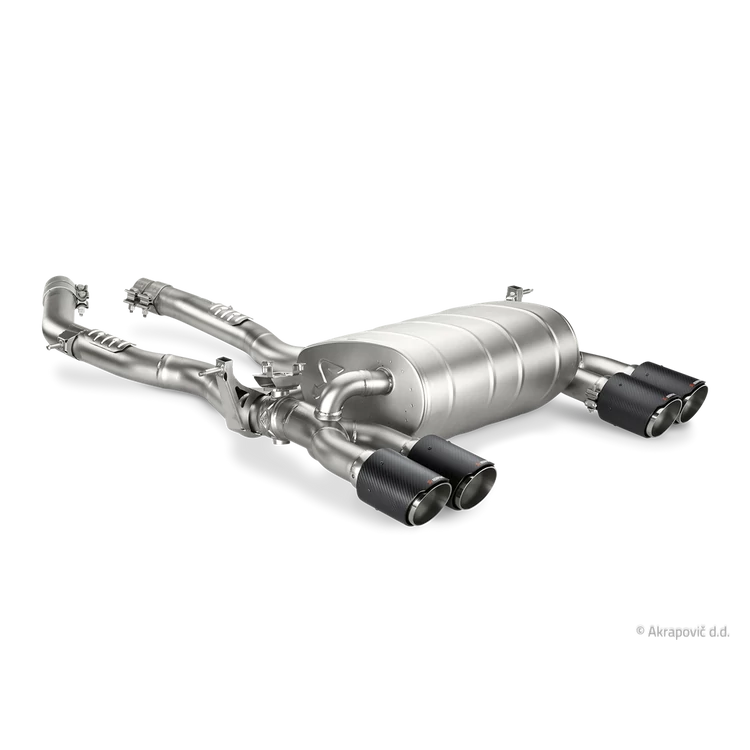 BMW M3 (F80) Slip-On Line (Titanium) 2014-2018