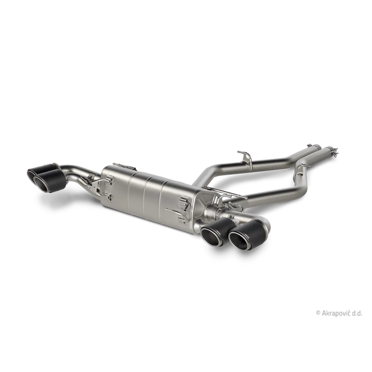 Alfa Romeo Stelvio Quadrifoglio Slip-On Line (Titanium) 2017-2020